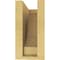 Ekena Millwork 4"W x 8"D x 8"H Classic Alpine Rough Cedar Woodgrain TimberThane Corbel, Primed Tan CORUR04X08X08ALPRCPR - alternate 3
